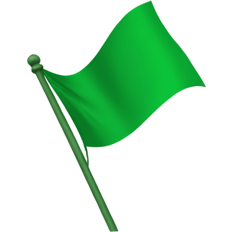 green flag emoji