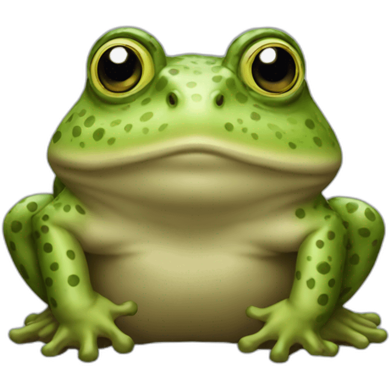 Crapaud roi emoji