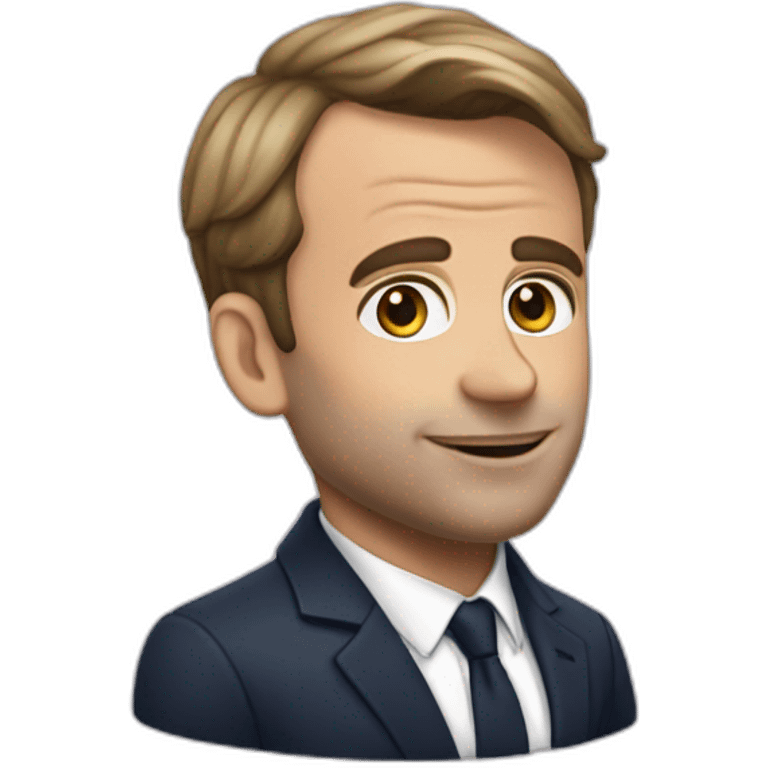 Emanuel macron gay emoji