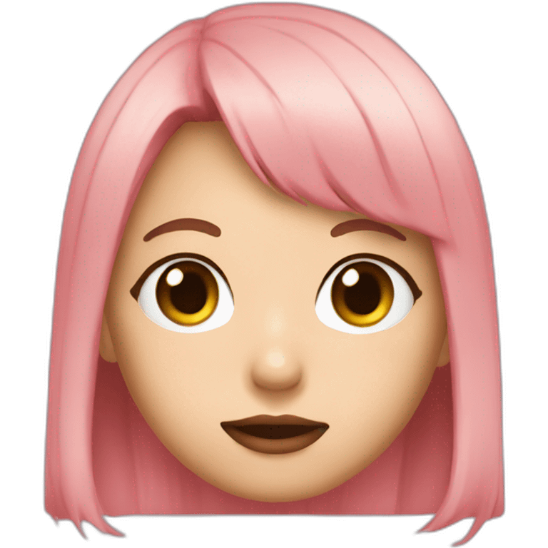 Lisa from black pink emoji