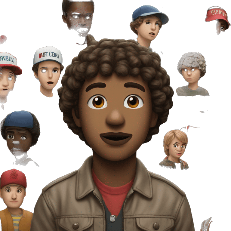 Stranger things ￼ emoji