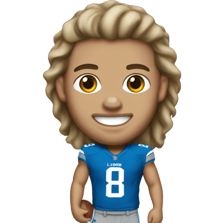 Detroit lions emoji