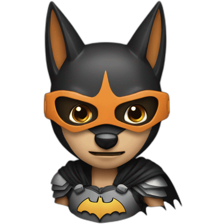 batman as a fox emoji