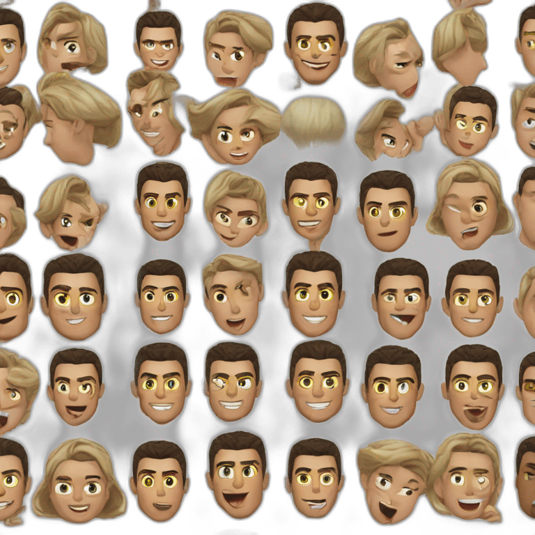 Cristiano Ronaldo qui fait suuuu emoji