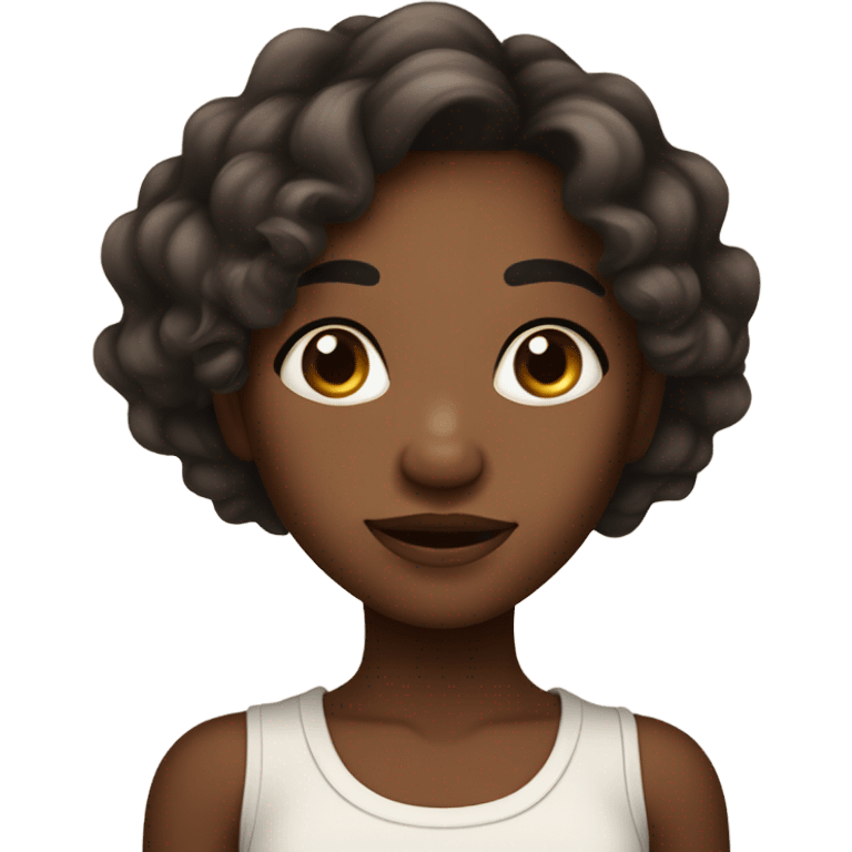 Hyperpigmentation girl emoji