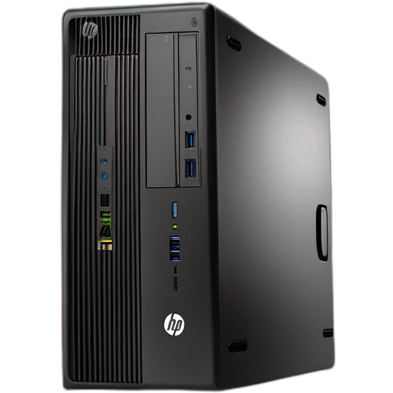 HP EliteDesk 800 G1 Desktop, Intel Core i7 4770 3.4Ghz, 32GB DDR3 RAM, 1TB SSD Hard Drive, USB 3.0, DVDRW, Windows 10 Pro emoji