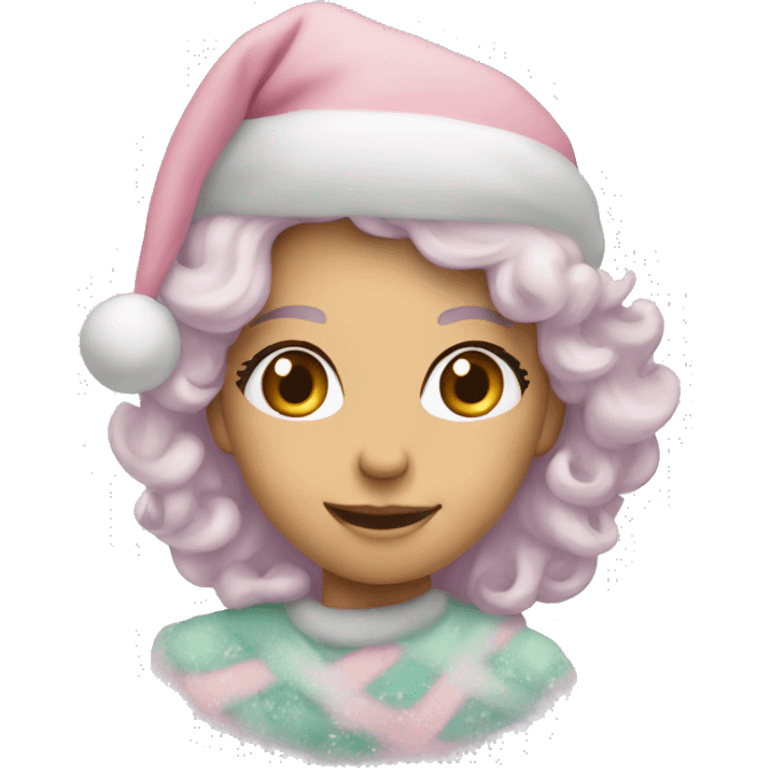 pastel christmas emoji