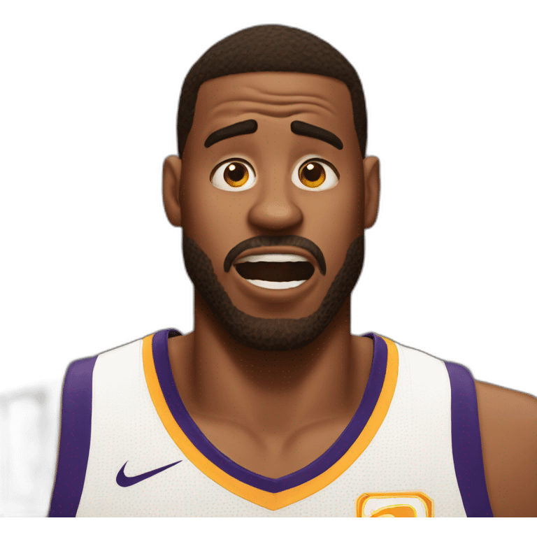 nba player shocked emoji