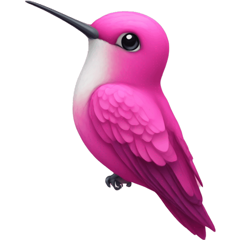 pink hummingbird emoji