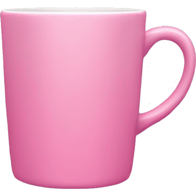 Single pink mug emoji