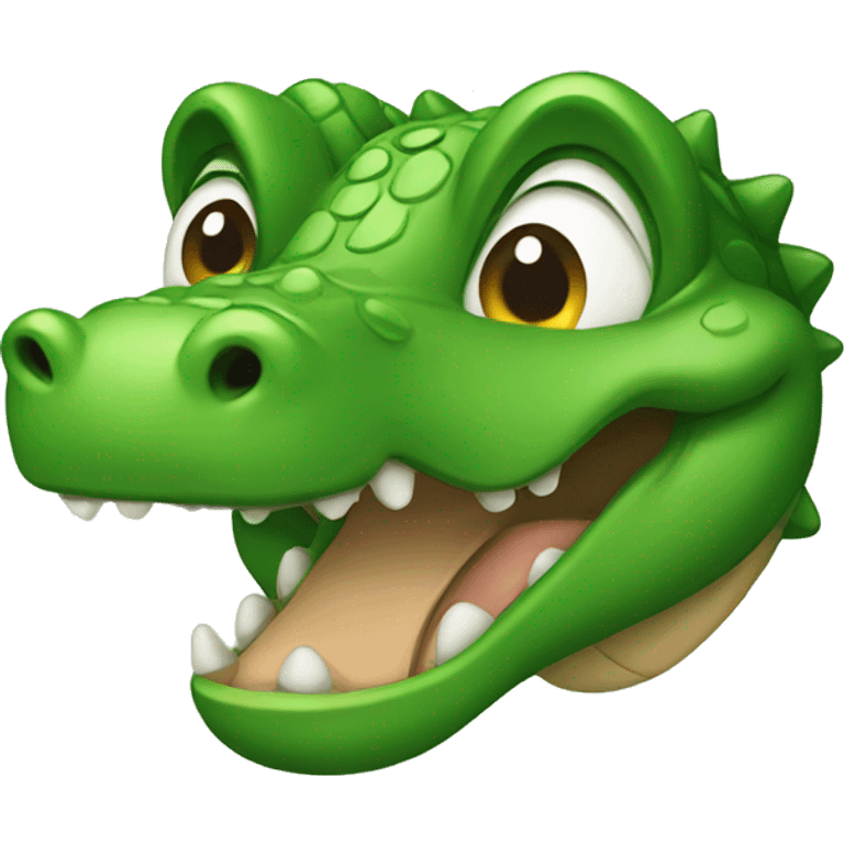 cute alligator  emoji