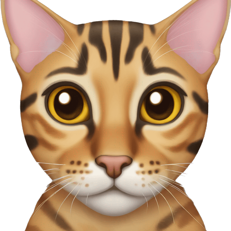 Bengal cat  emoji