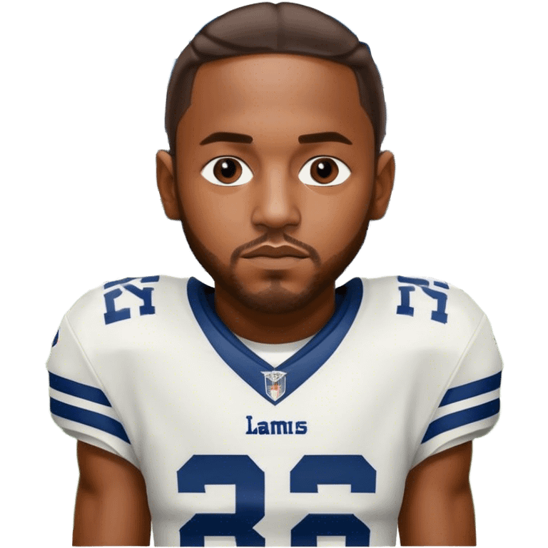 kendrick lamar super bowl emoji