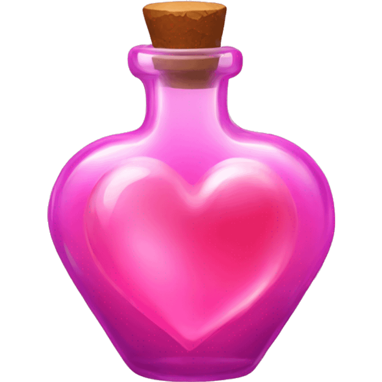 pink heart potion emoji