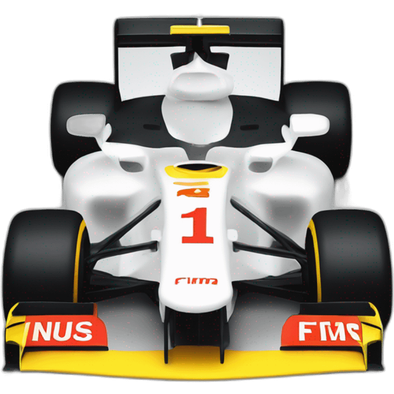 Formule 1 voiture emoji