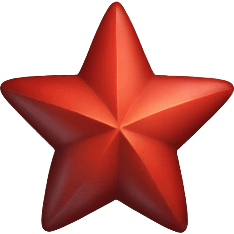 Red star emoji