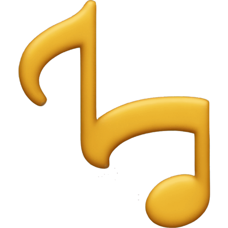 musical note emoji