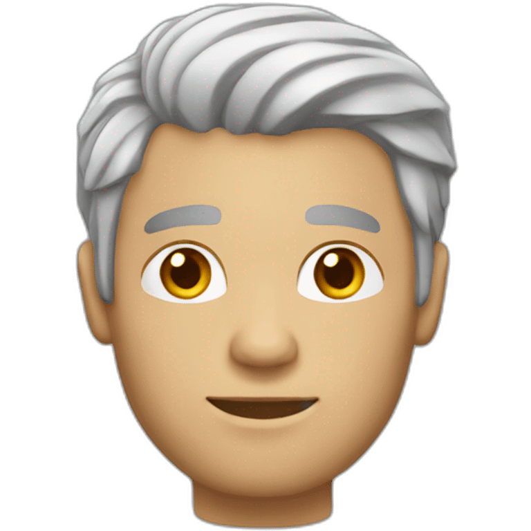 hombre de cabello claro emoji