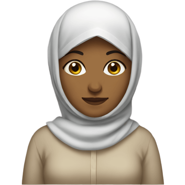 Muslim woman emoji