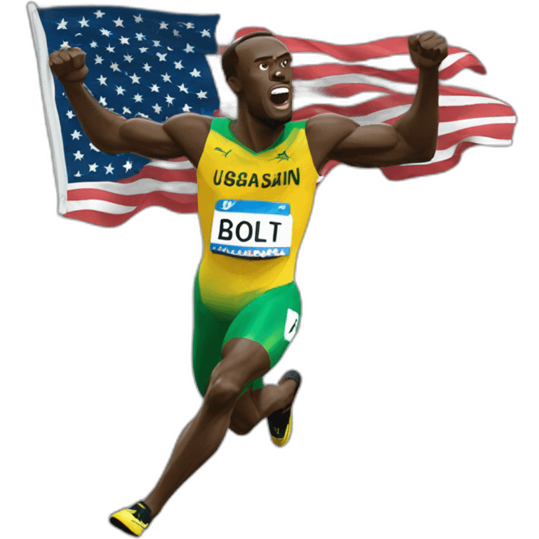 Usain Bolt emoji