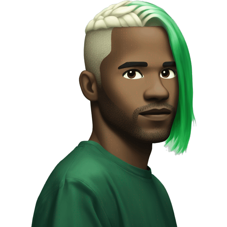 Frank ocean green hair emoji