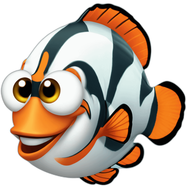 Nemo poisson clown emoji