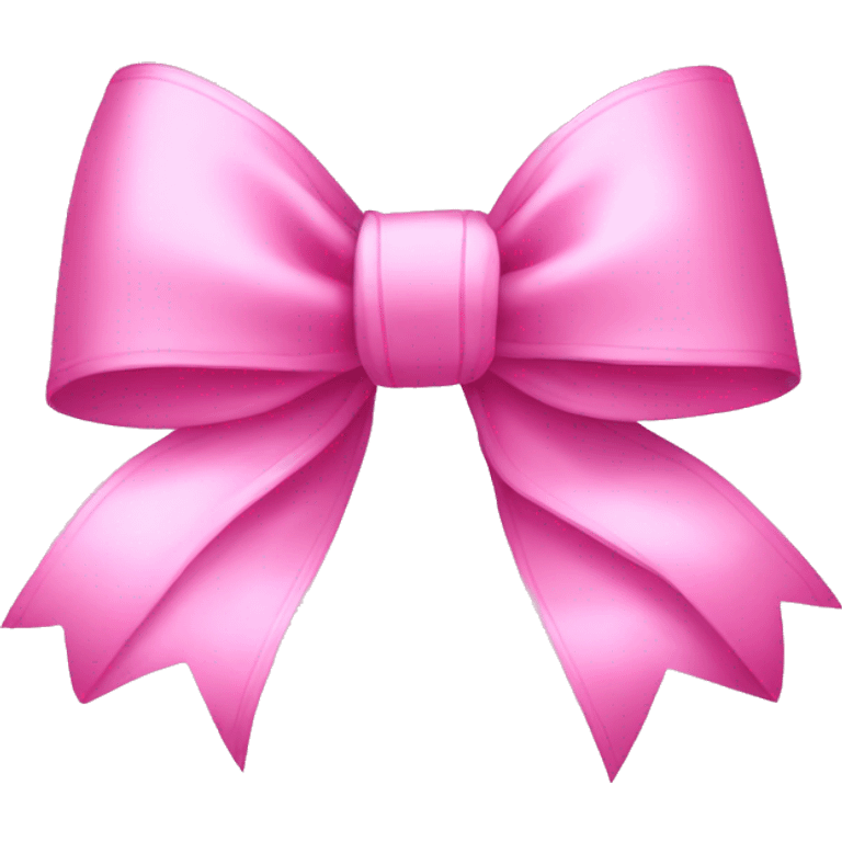 aesthetic pink bow ribbon emoji