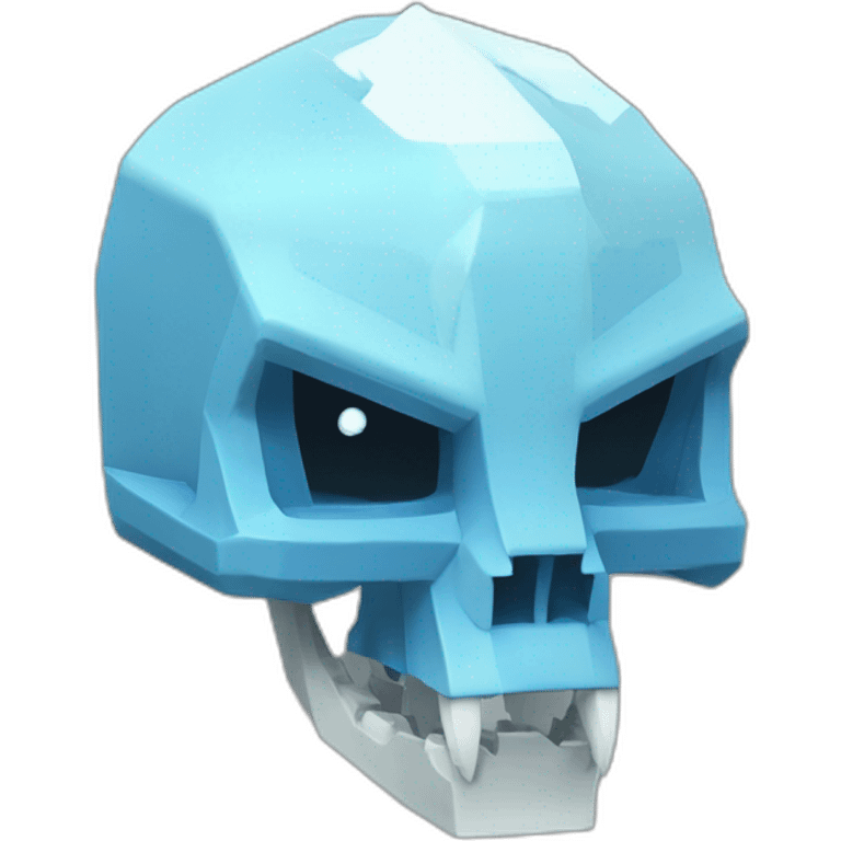 head cranial ice skull Articuno pokemon pixelmon Minecraft delegate emoji