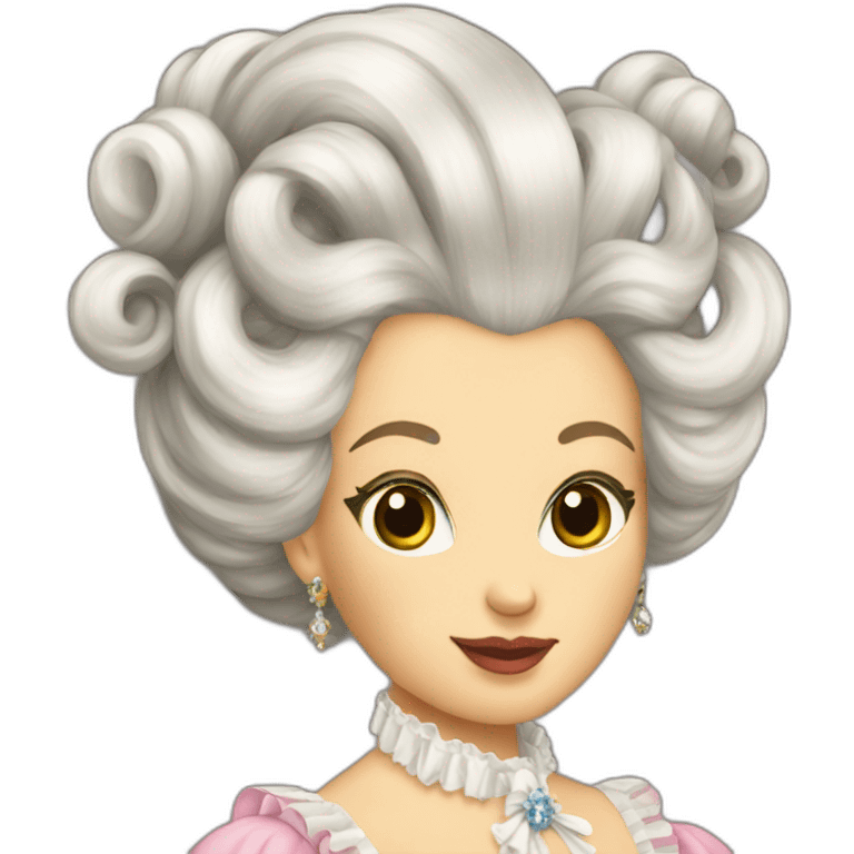 Marie antoinette emoji