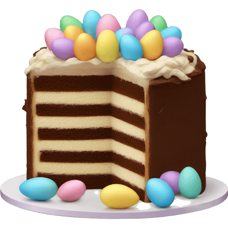 Easter cake emoji