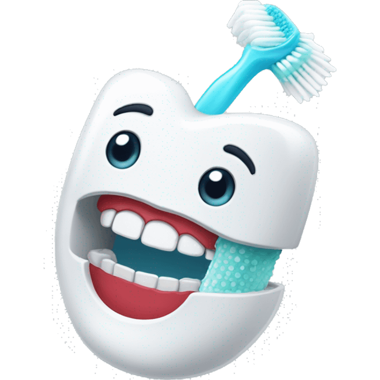 good oral hygiene  emoji