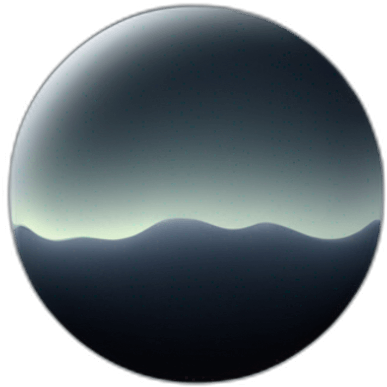 dark gradient moon emoji