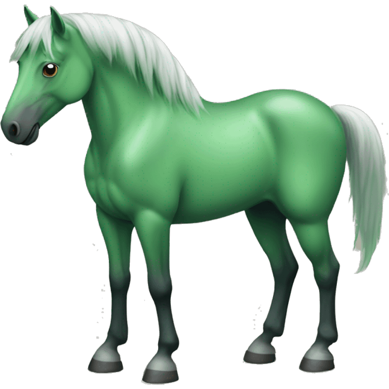 Green horse emoji