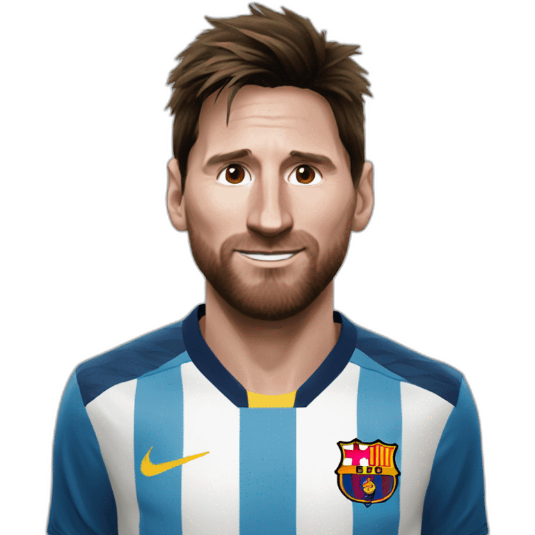 messi qui vomi emoji