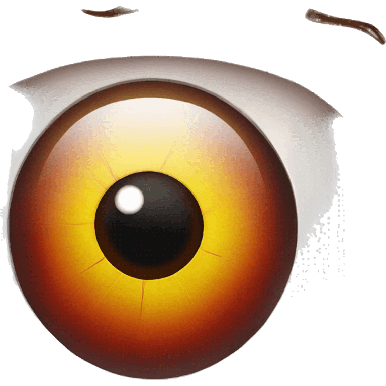 bloodshot eye with veins emoji