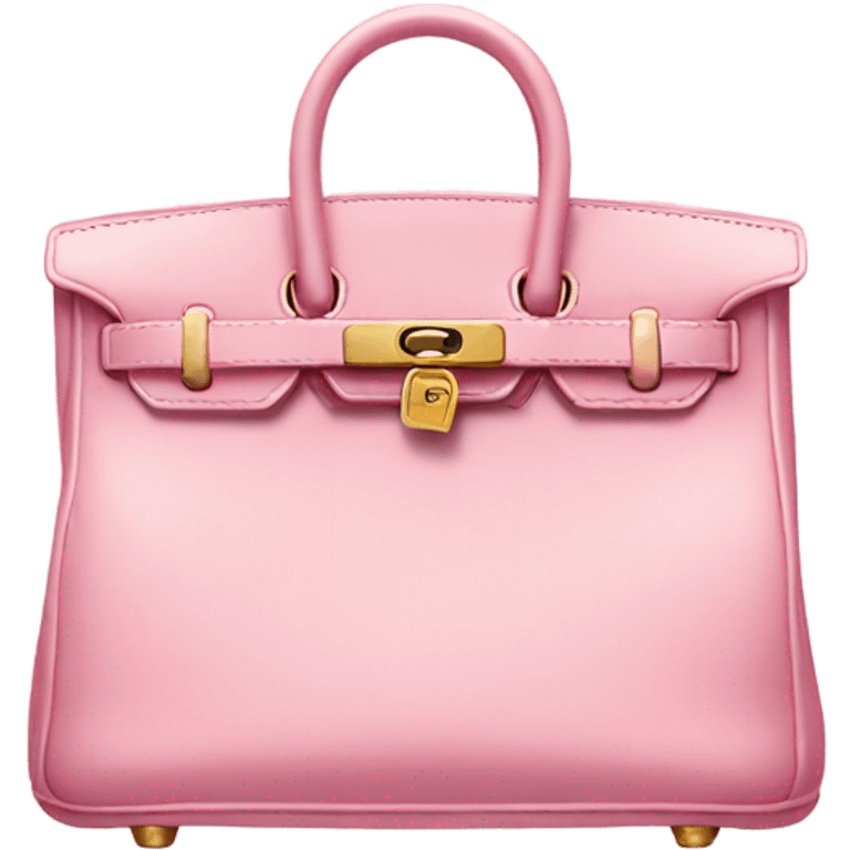 baby pink birkin bag  emoji