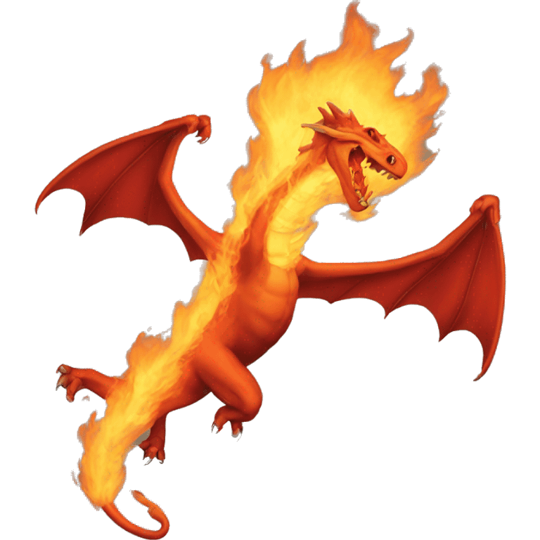 Dracaufeu emoji