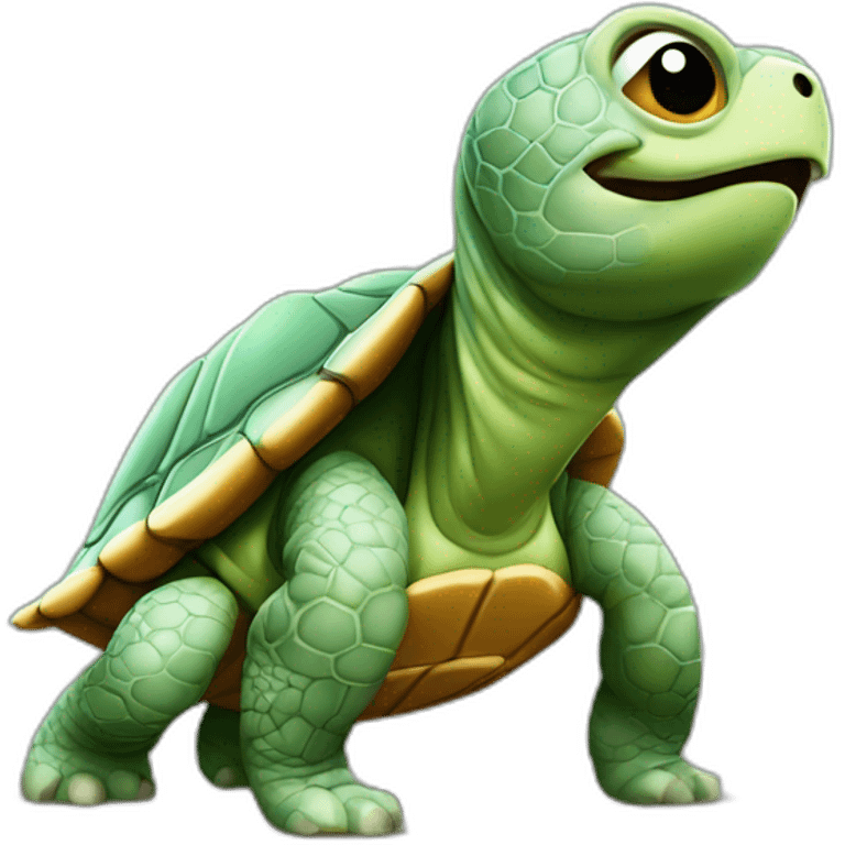 tortue qui fait caca emoji