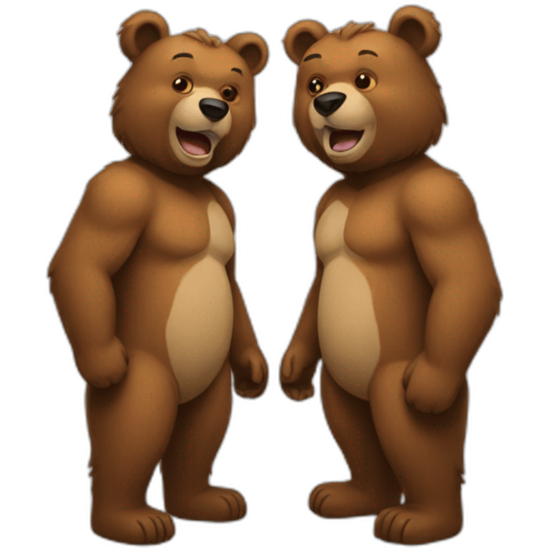 team bear team time emoji