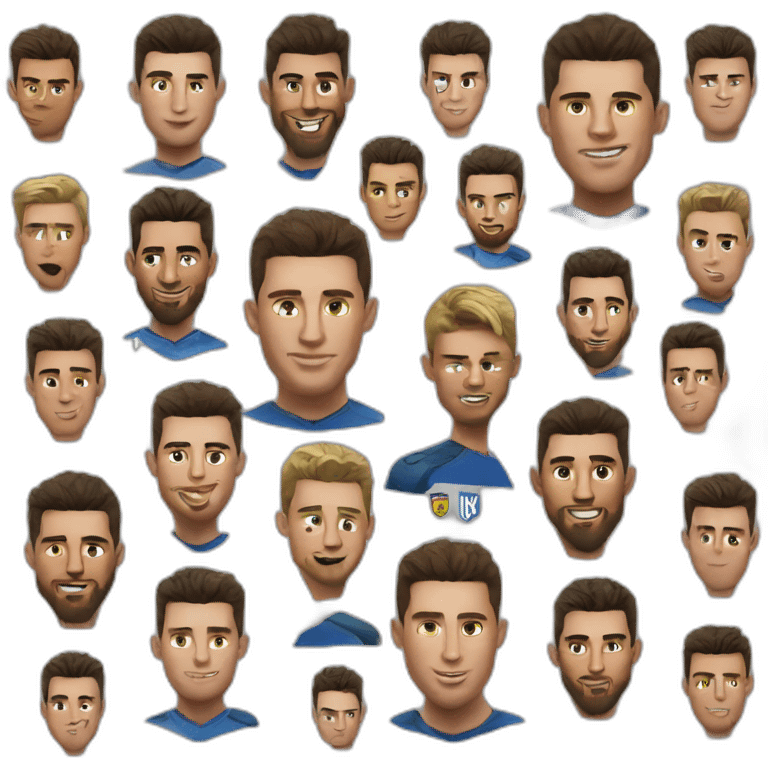 Ronaldo messi emoji