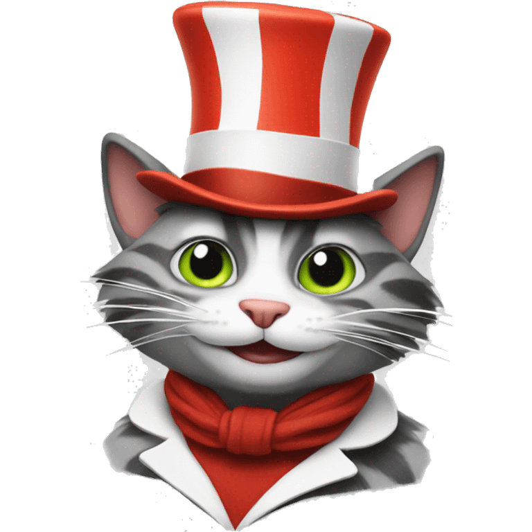 Cat in the hat emoji