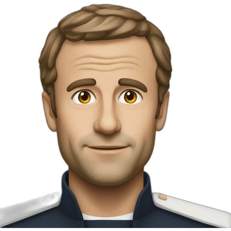 Macron avec voile emoji