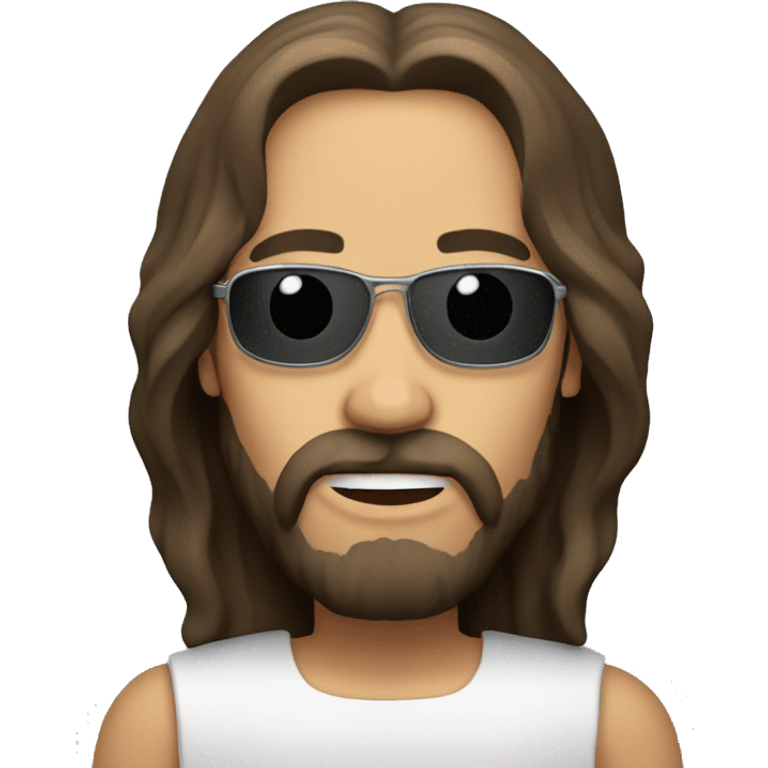 jesus as rock superstar emoji