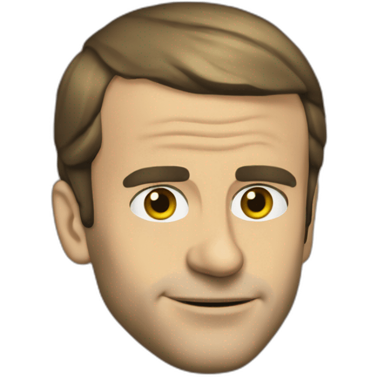 Macron qui dit emoji