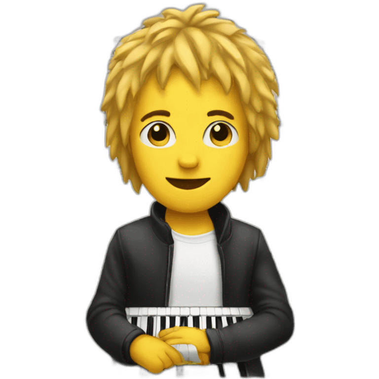 Keyboarder in a Band emoji