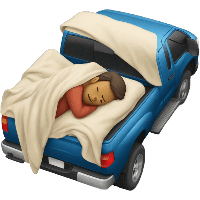 Nap in a truck emoji