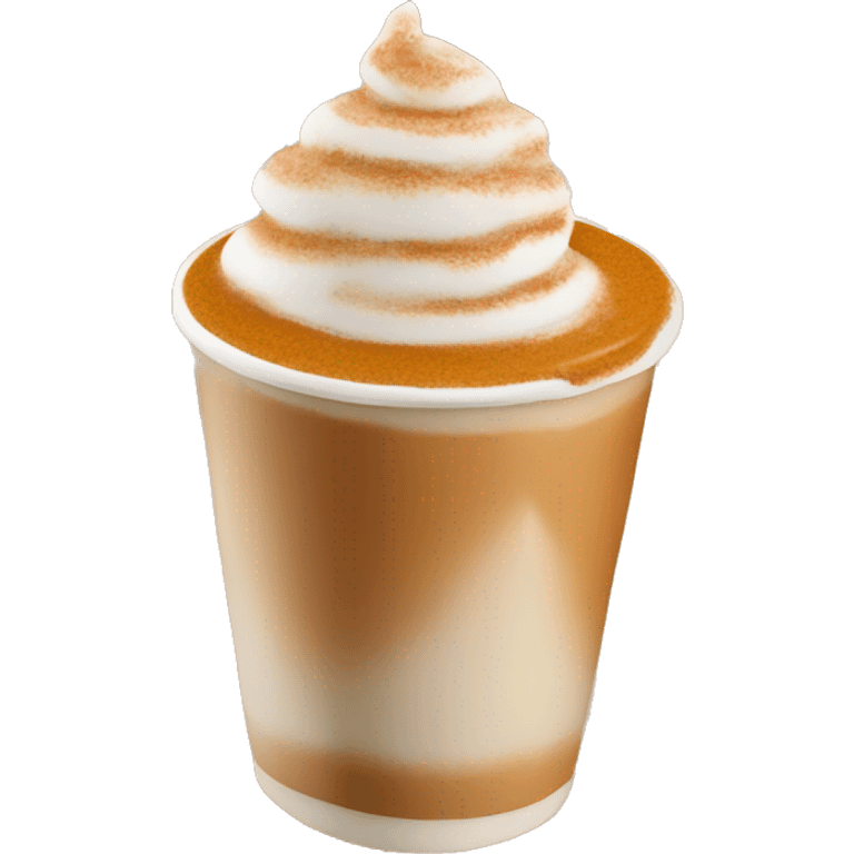 Pumpkin spice latte  emoji