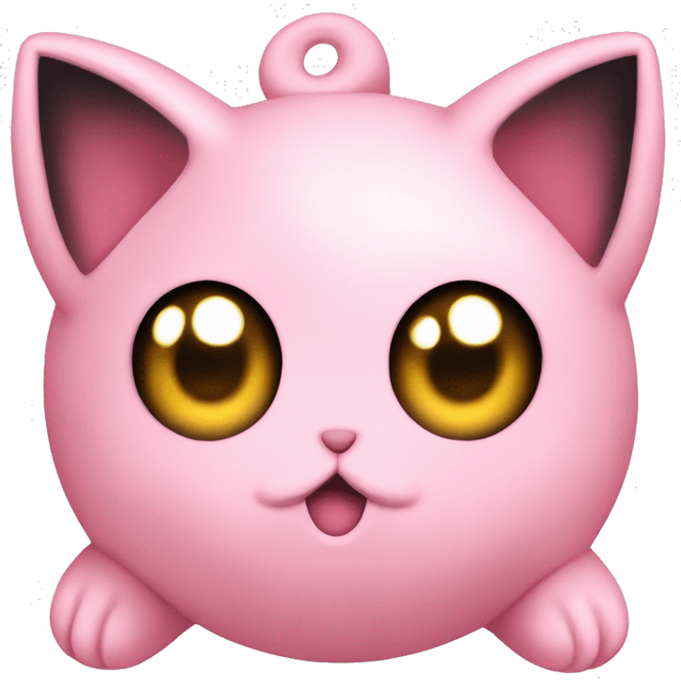 Jigglypuff laying flat emoji