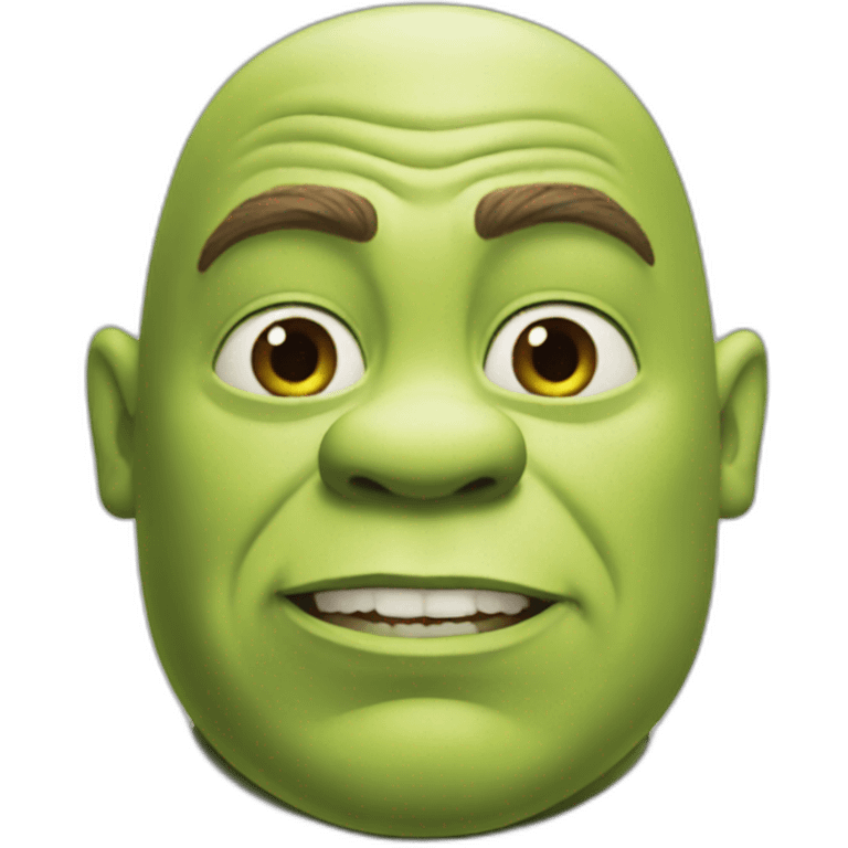 white-shrek emoji