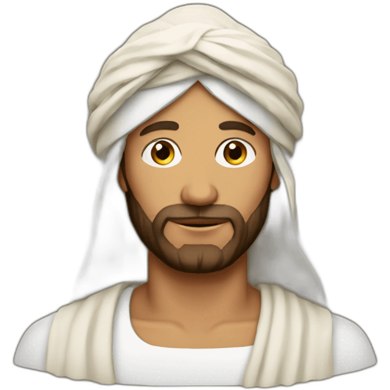 jesus wearing turban emoji